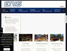 Tablet Screenshot of enis.pl